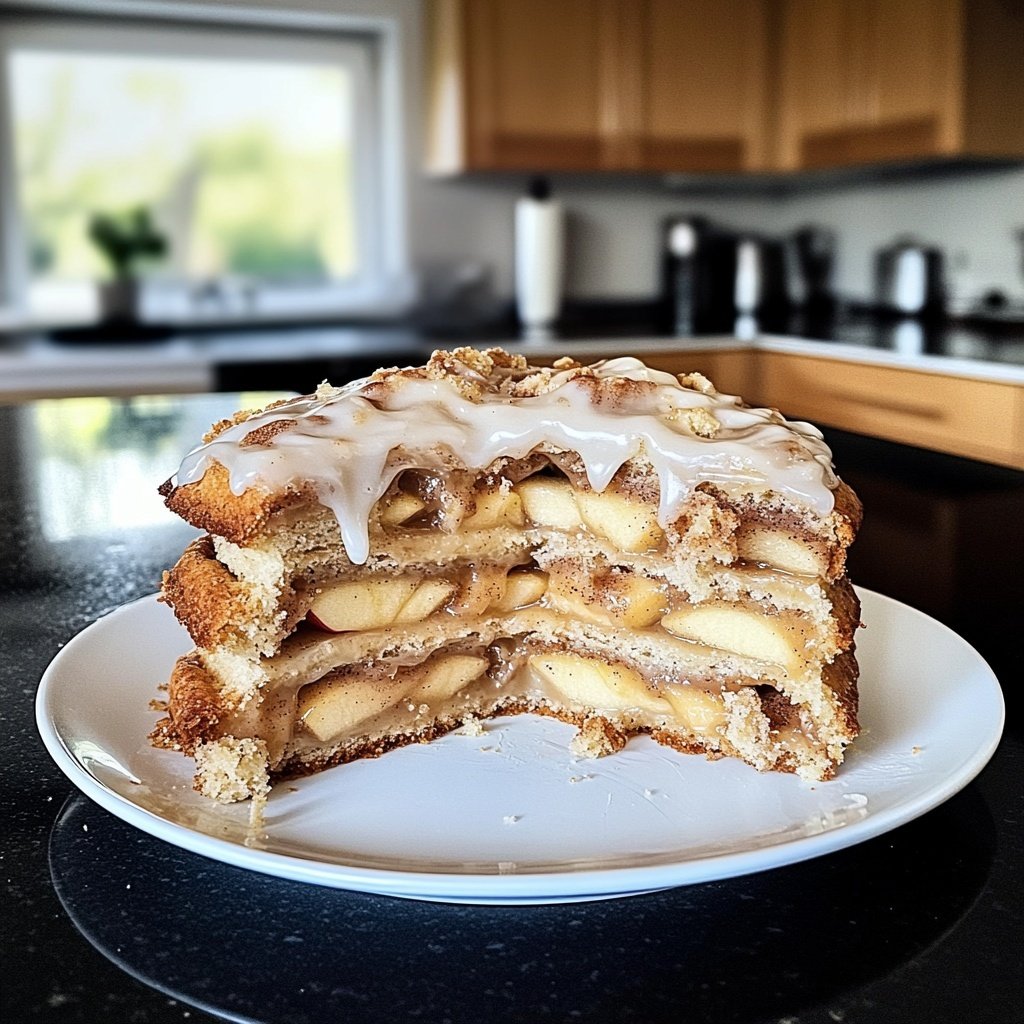 Apfel Zimtschnecken Kuchen