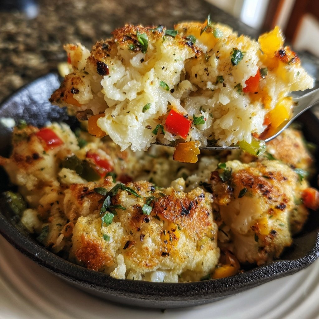 Blumenkohl Reis Pfanne