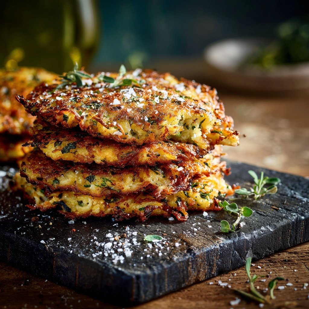 Blumenkohl Rösti Im Ofen