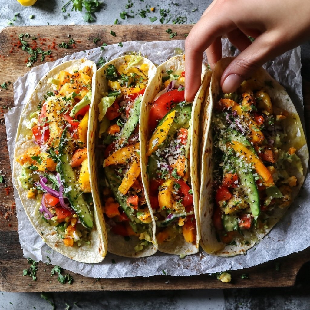 Vegetarisches Street Food