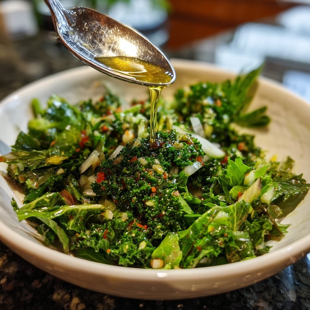 Grill Beilagen Salat Mit Essig Öl Dressing