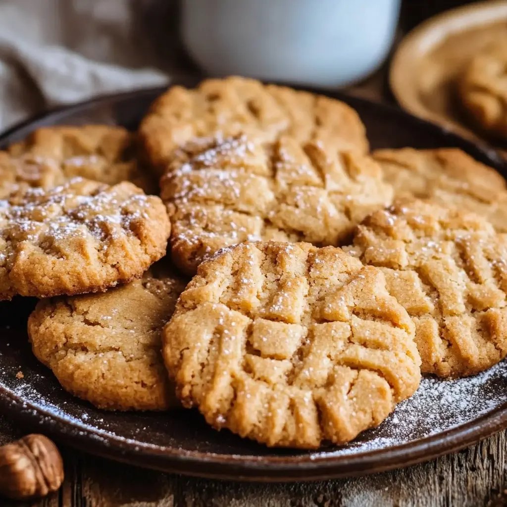 Erdnussbutterkekse