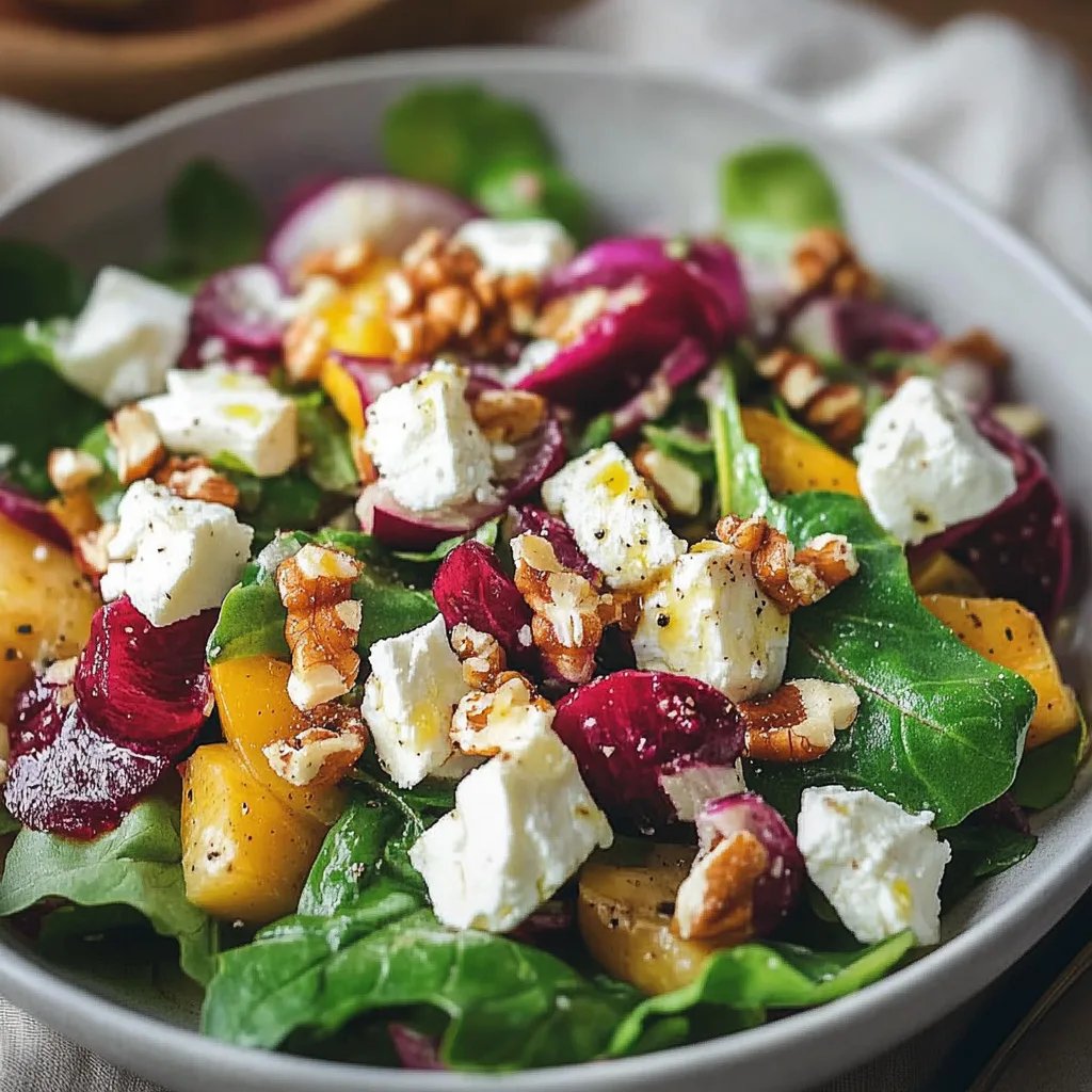 Feldsalat mit Granatapfel, Feta & Walnüssen