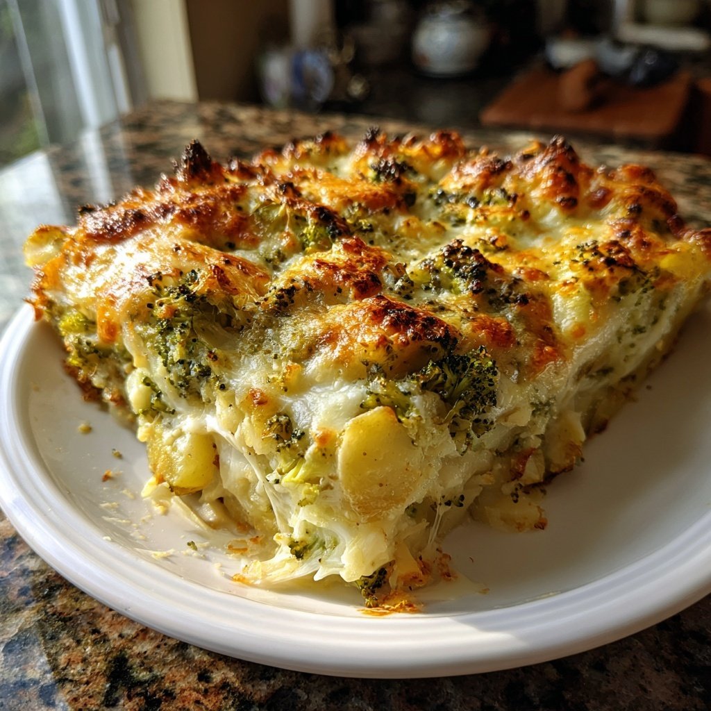 Brokkoli Kartoffel Gratin Leicht