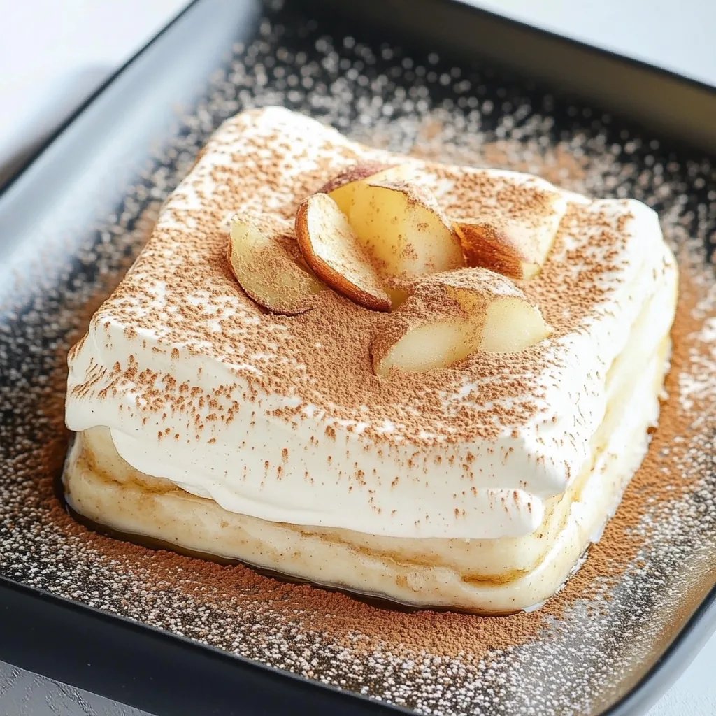 Apfel-Tiramisu